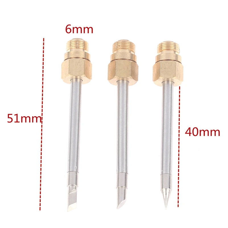 طرف مكواة لحام USB محمول ، ملحقات إعادة صياغة اللحام ، واجهة ، 3 *