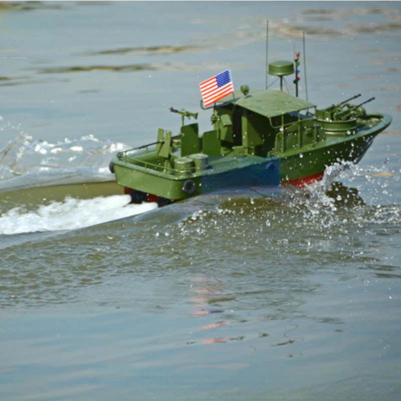 1/18 Pibber BR MKII Inland Patrol Boat Water Jet Push Remote Control Assault Boat Model Finished Product