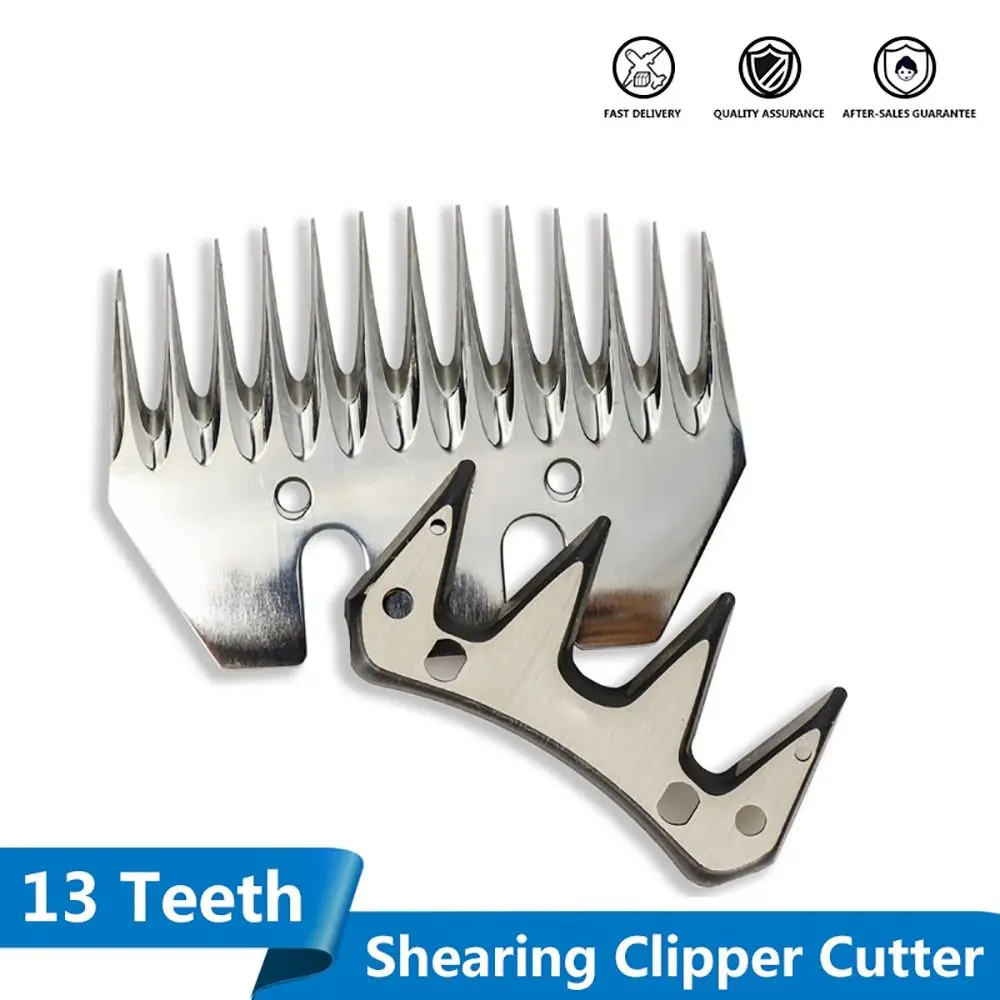 Lamb Alpaca Shearing Goats Grooming Replacement Blades Sheep Clippers Heiniger 9/13 Tooth