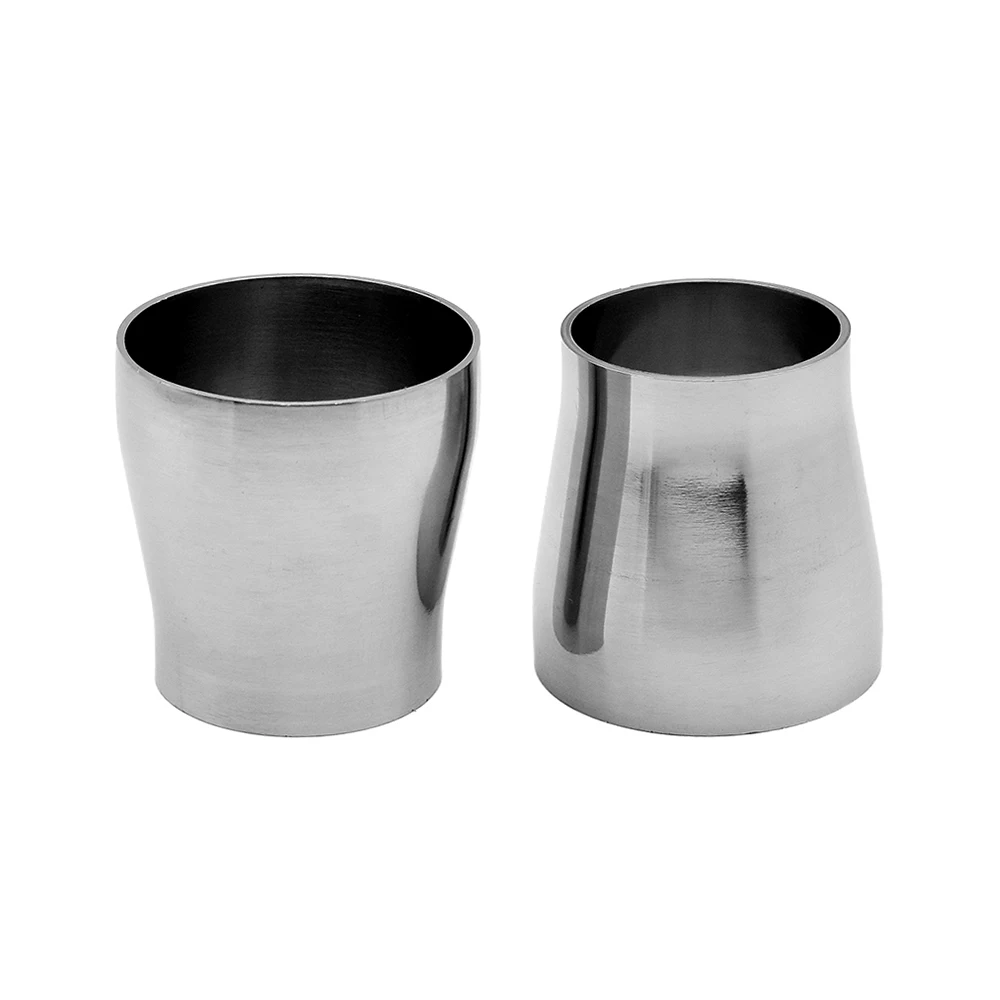 SS304 316 Sanitär-Konzentrischer Reduzierer 38/51mm, Spiegelpoliertes Stumpfschweißfitting, Auslaufsicher für Lebensmittel, Hausbrauerei und Hygienische Rohrleitungen – Detail 3