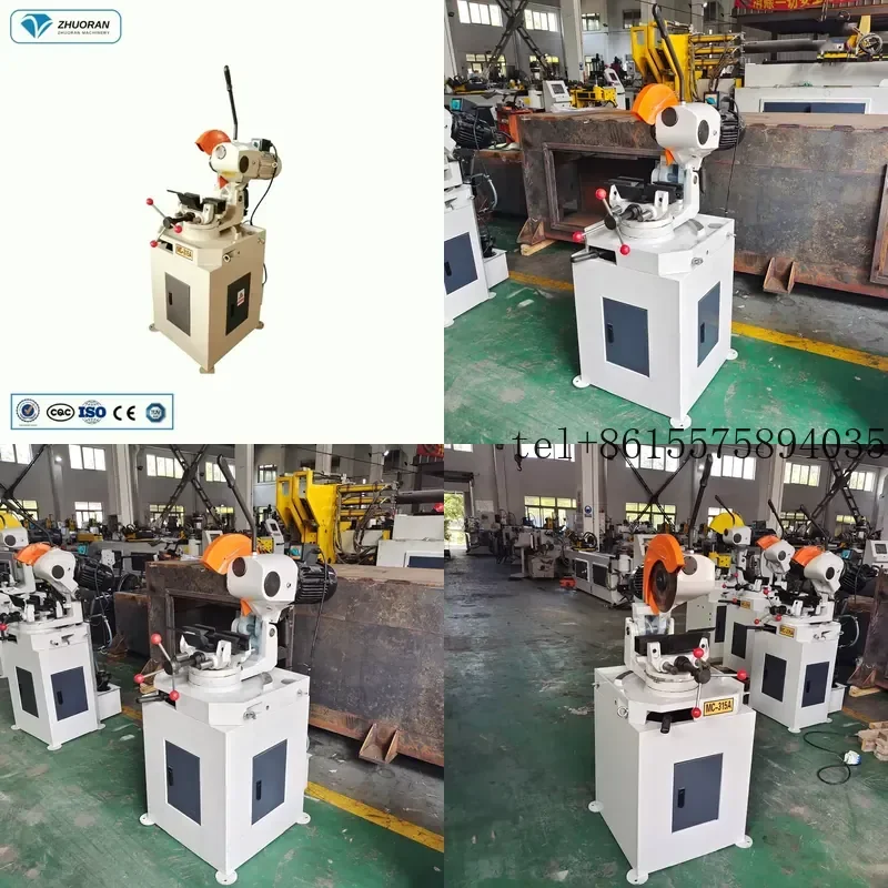 

hot Automatic Stainless Steel Electric PVC Aluminum Pump Saw Blade Tube Cutter Pipe Cutting Machine 380V Motor