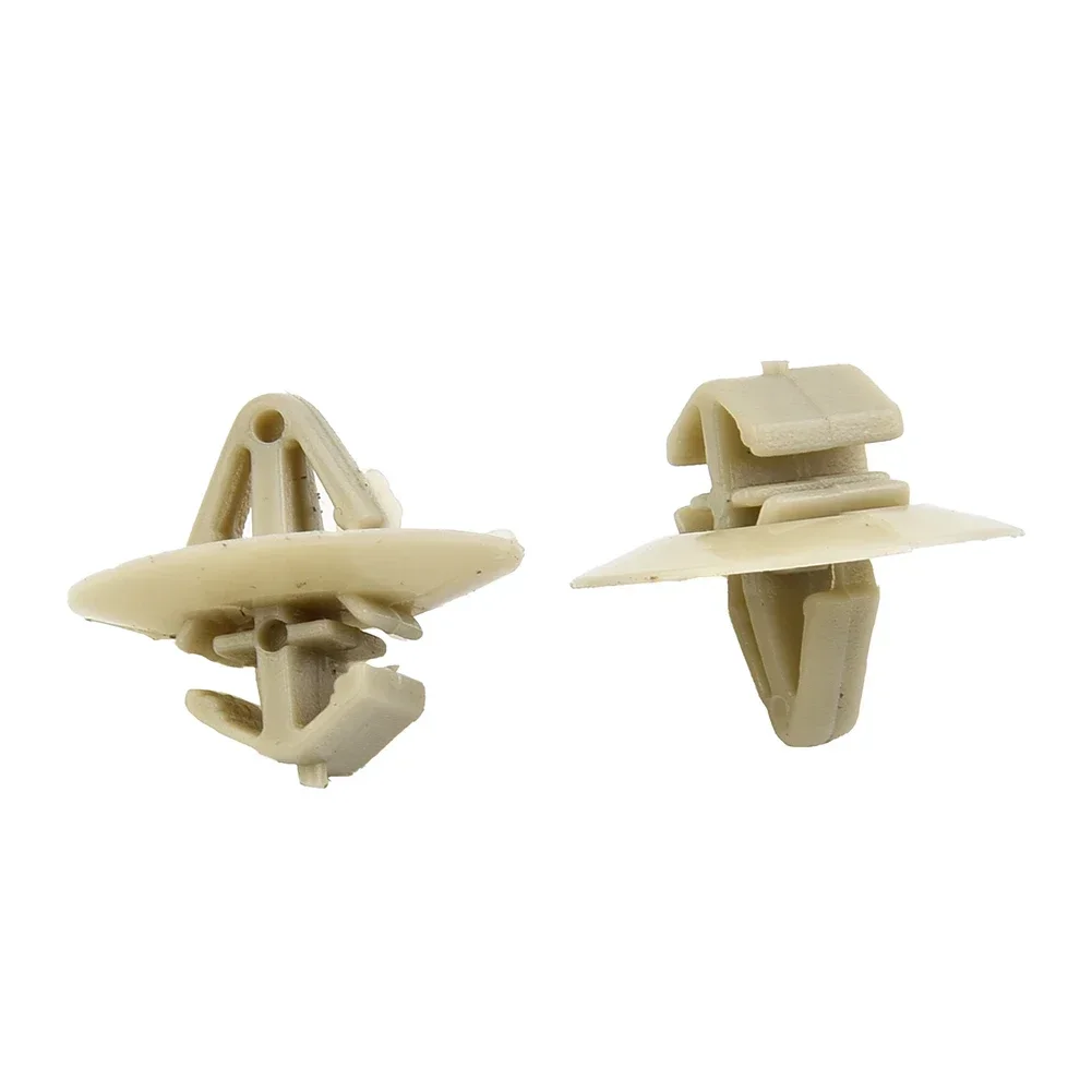 100Pcs Side Moulding Lower Protection Door Trim Clips For Renault Trafic Master Plastic Exterior Moulding Trim Clips Fits
