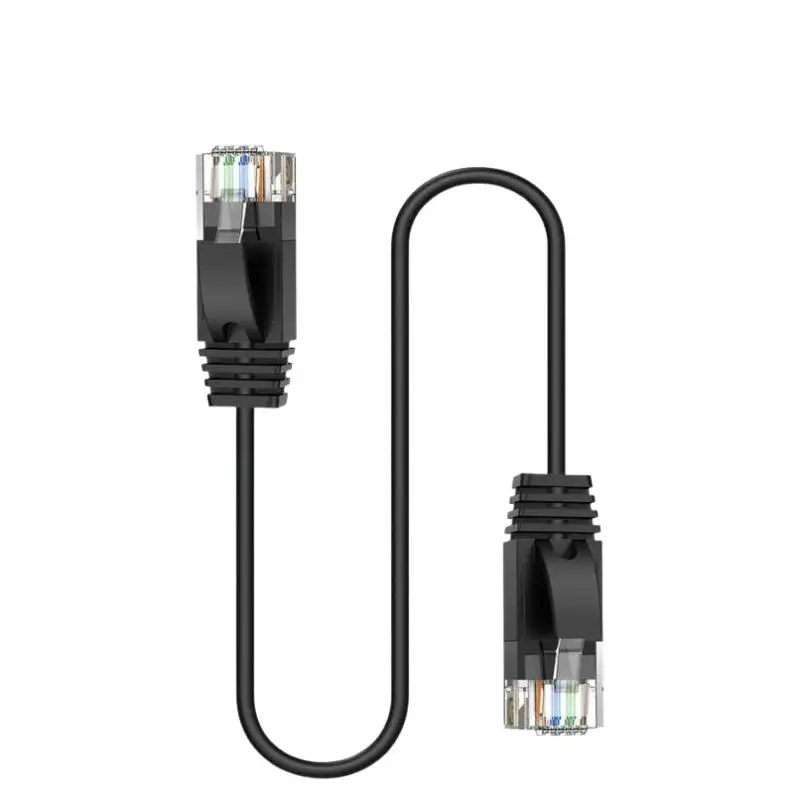 CAT6A Ethernet Cable Ultra Thin UTP RJ45 Patch Cord Flexible Durable for Neatly Organized Office Home Network Setup