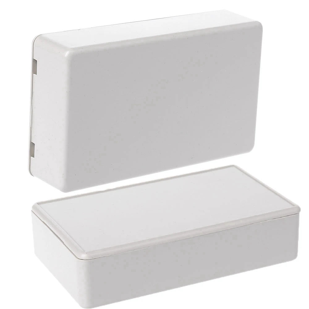 Plastic Instrument Case High Quality Enclosure Boxes ABS Plastic Electronic Project Box DIY White Grey Waterproof Cover Project