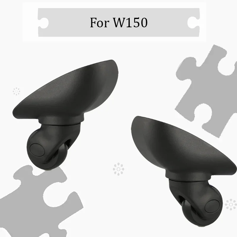 

For W150 Luggage Wheel Replacement Parts—Universal Swivel Castors Quiet and Durable Suitcase Wheel Repair Components