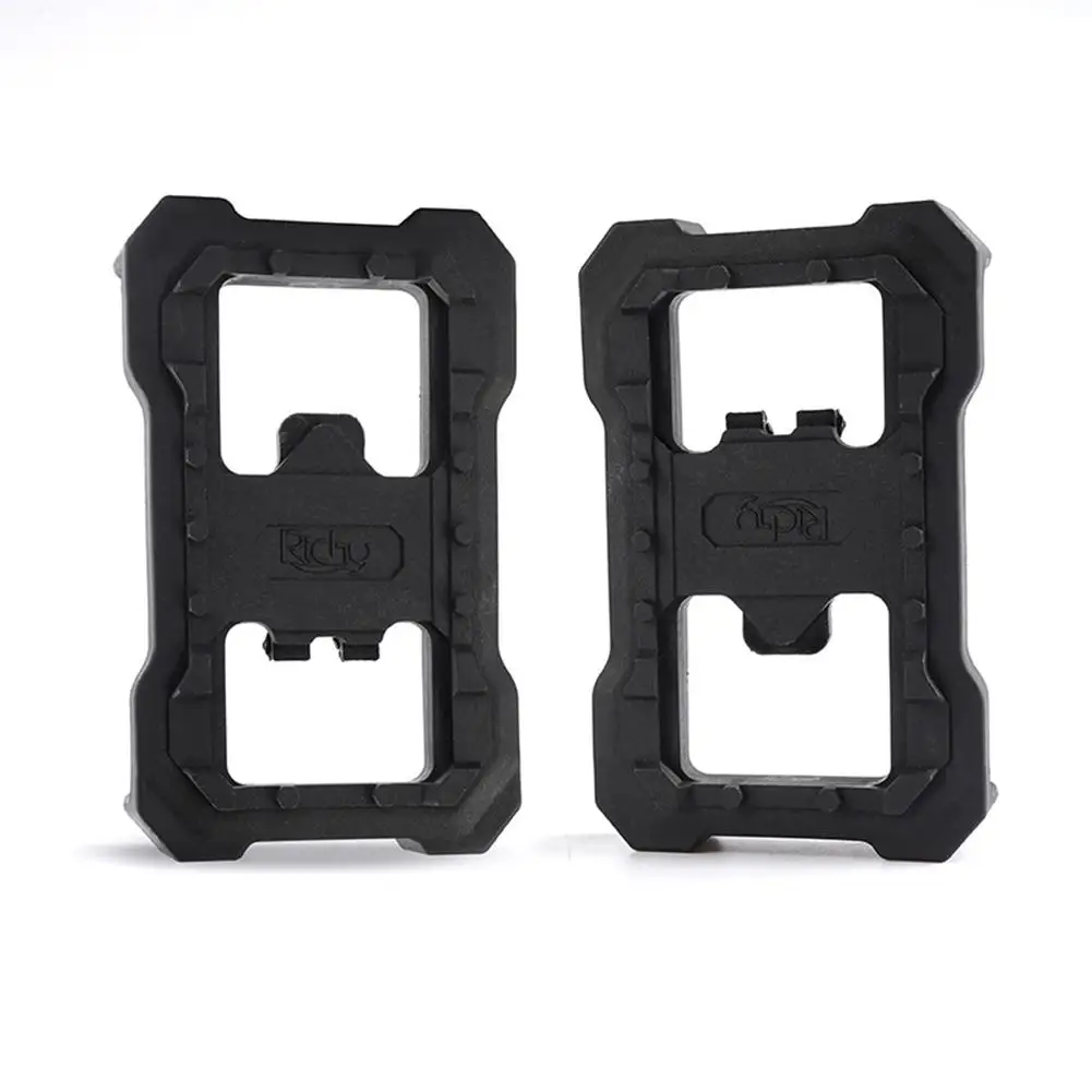 1 Pair Clipless Pedal Adapters For M520 M540 M8000 M9000 Spd Models Lightweight Portable Mtb Road Bicycle Pedals set