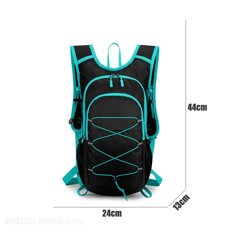 حقيبة ظهر من النايلون المقاوم للماء بسعة كبيرة، حقيبة رياضية خارجية عالية الكثافة للمشي لمسافات طويلة والتخييم والسفر وتسلق الجبال
