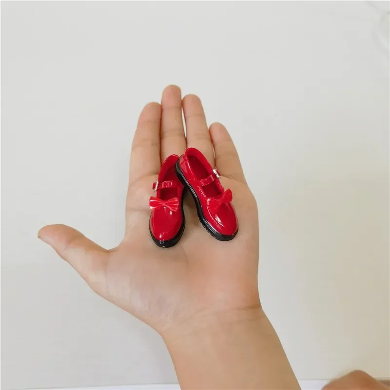 1/6 Scale JK Hollow Student Shoes Buckle Bow Knot Shoes Model for 12in Action Figure Toys Collection Female Soldier Accessory