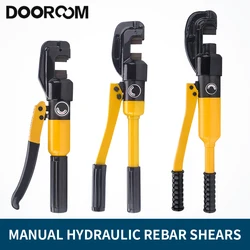 DOOROOM SC-12/16/22 Hydraulic Shears Cutting Machine Portable Rebar Scissors Manual Hydraulic Rebar Shears Hand Tools