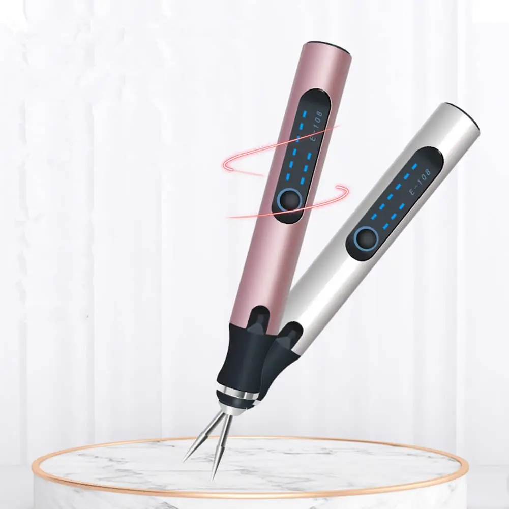 Cordless Micro Engraving Pen 3 Adjustable Speed ​​USB Mini Drill Rotary Tool Woodworking DIY Engraving Pen for Jewelry Metel