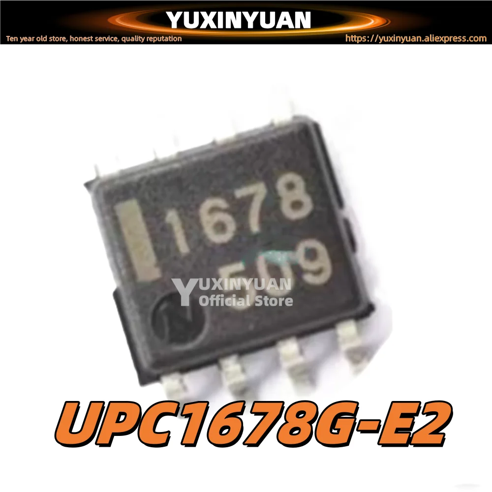 20PCs/lot  UPC1678G-E2 MB85R256VPNF EPCS16SI8N SOP8 5 V-BIAS, 7.5 dBm OUTPUT, 2.0 GHz WIDEBAND Si MMIC AMPLIFIER