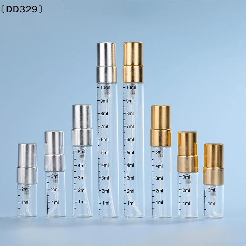 1 Pcs Refillable Perfume Bottle With Scale Empty Spray Bottle Glass Perfume Bottles Atomizer Cosmetic Container Perfumes〔DD329〕