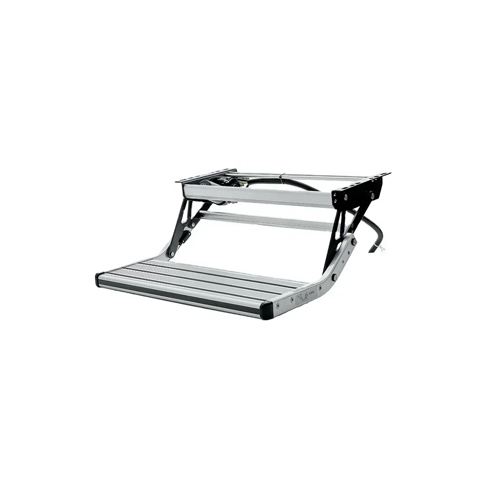 

High Quality Aluminum Folding Motorhome Step Innovative Electric RV Parts for Caravan Application Manufactured Single Step