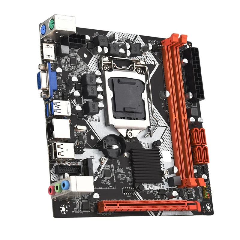 Placa base de ordenador ITX H110 con 16G 2133Mhz DDR4 RAM LGA1151 DDR4 compatible con 32GB Gigabit Ethernet M.2 Nvme PCI-E 16X