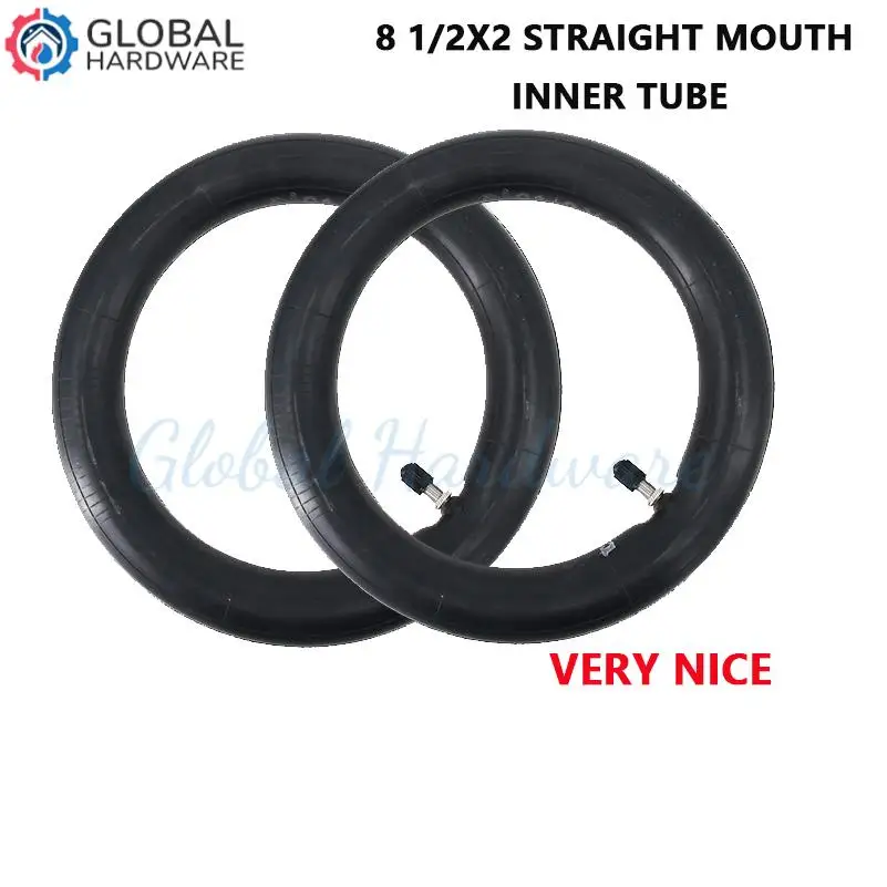 Cámara de aire de boca recta de 8 1/2x2 para bicicletas de equilibrio y bicicletas deslizantes para niños