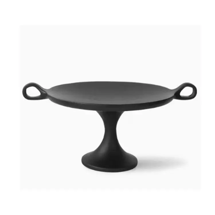 

Medieval style log color binaural fruit plate hotel homestay living room coffee table household fruit