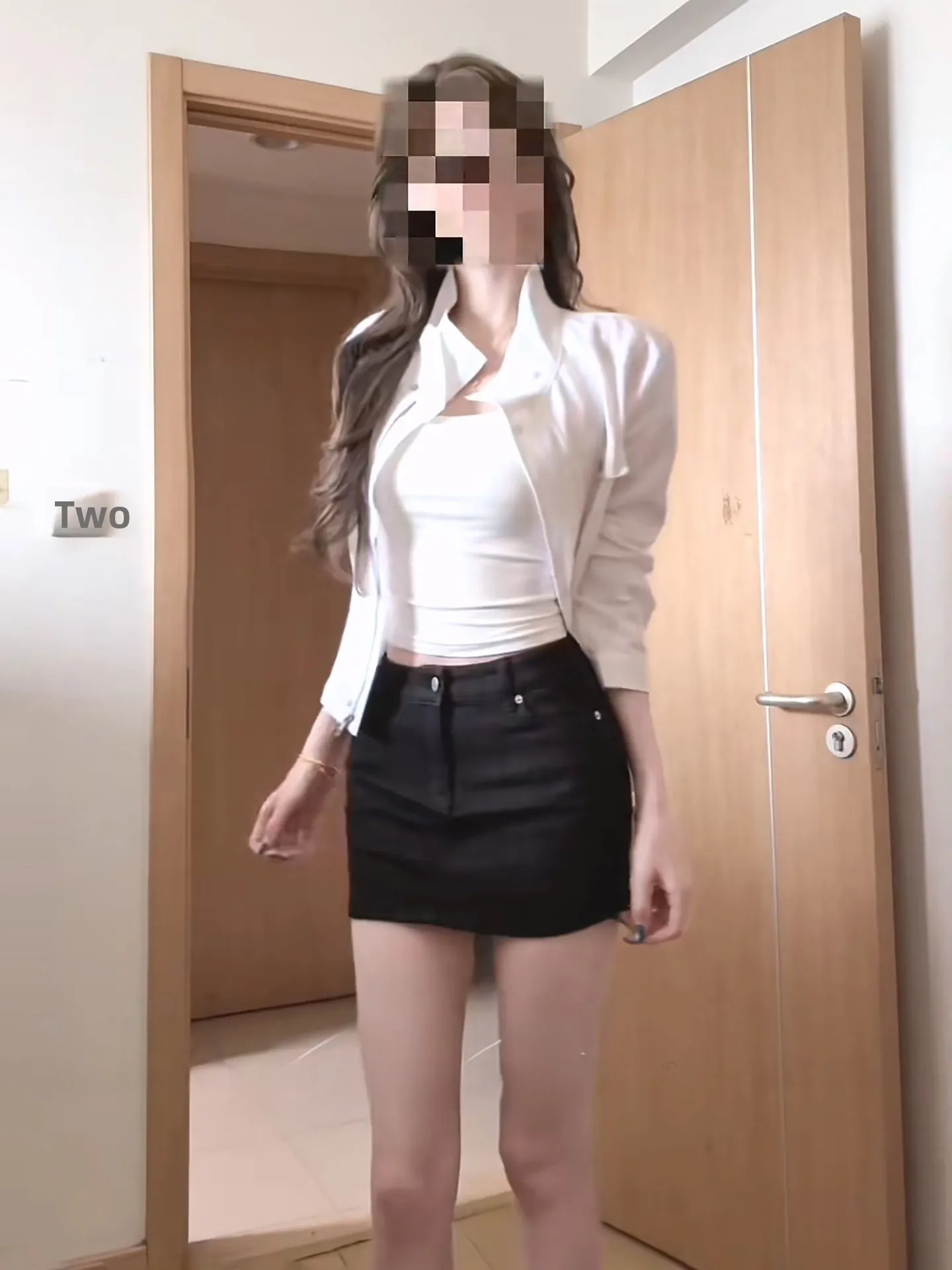 High Waist Slimming Flared Pants Black Denim Short Shorts Hip Enhancing Slimming High Waist Hip Enhancing Denim Skirt Skirt P...