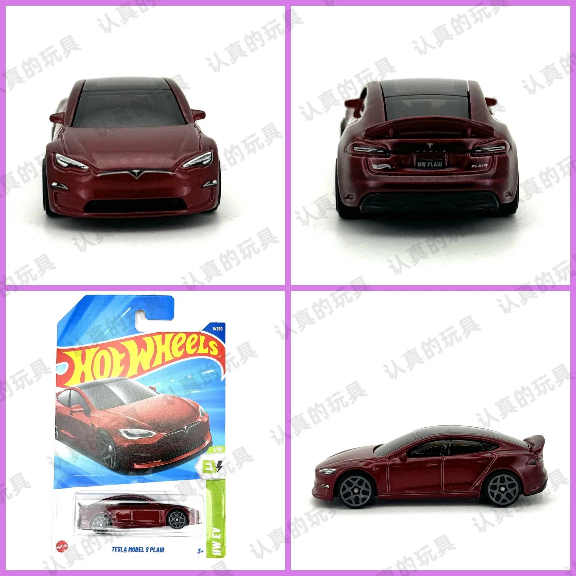 Hot Wheels Toy Car 1:64 Hotwheels Super Car TESLA MODEL S PLAID And More Toys For Boys