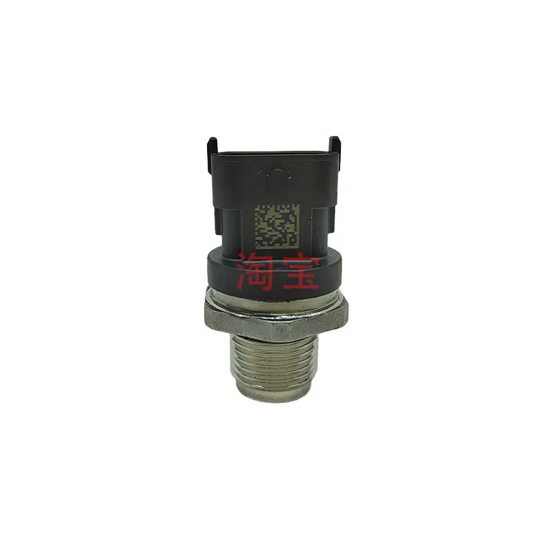 Qingling KV100 KV600 engine high pressure common rail sensor, pressure sensor, orig inal factory