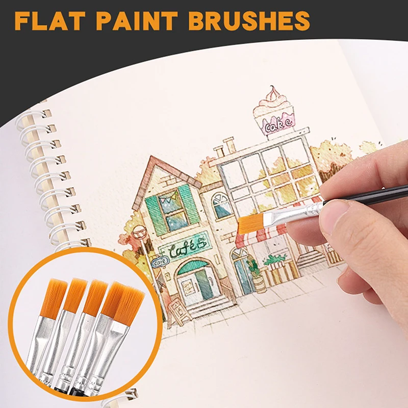 

New 50pcs Painting Brushes For Painting Handcraft Arts And Craft For Artistic Multifunction Hook Line Painting Equipment