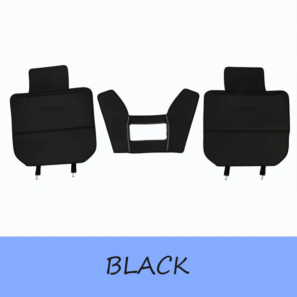 

For Haval H9 2nd 2024 2025 Leather Car Front Seat Anti Kick Pad Rear Armrest Box Seat Back Anti Dirt Protective Pad Frame