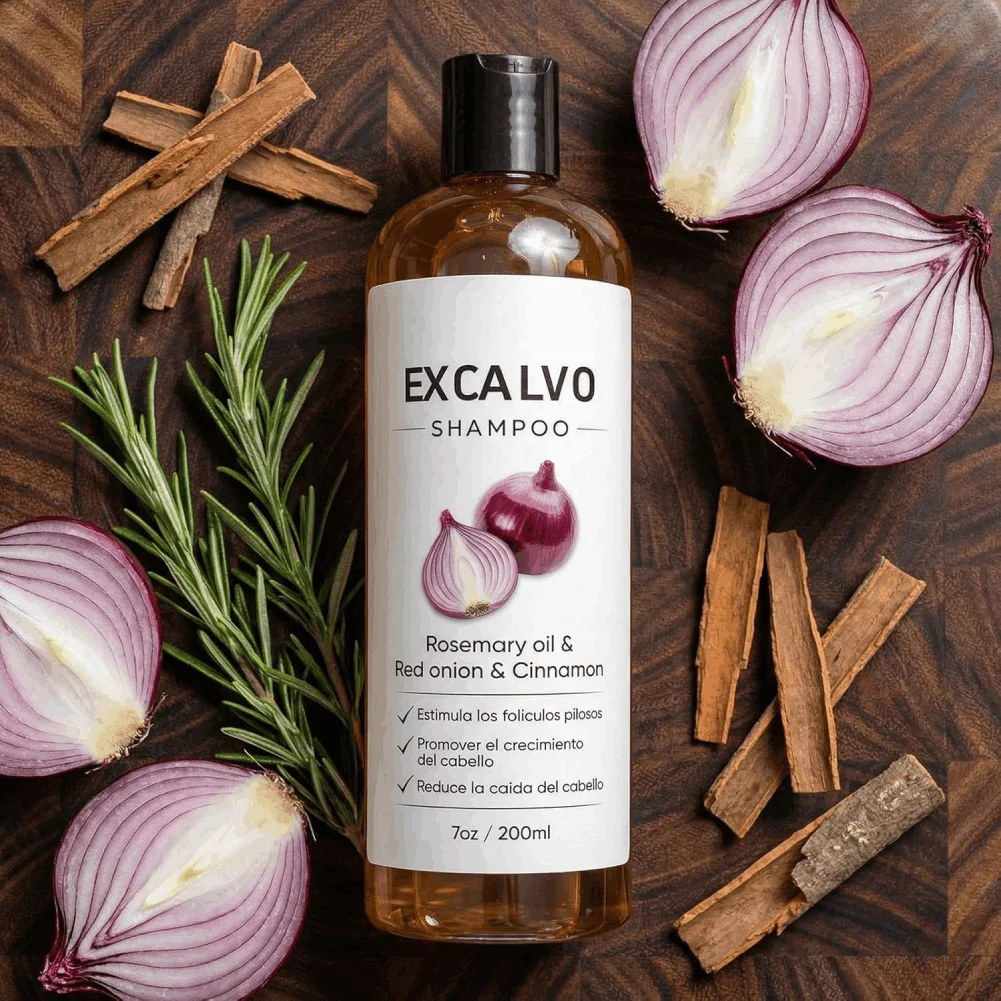 200ml Rosemary & Red Onion Anti Hair Loss Shampoo Deeply Cleanses Repair Damaged Dry Moisturizing Oil Control Nourish Hair Care