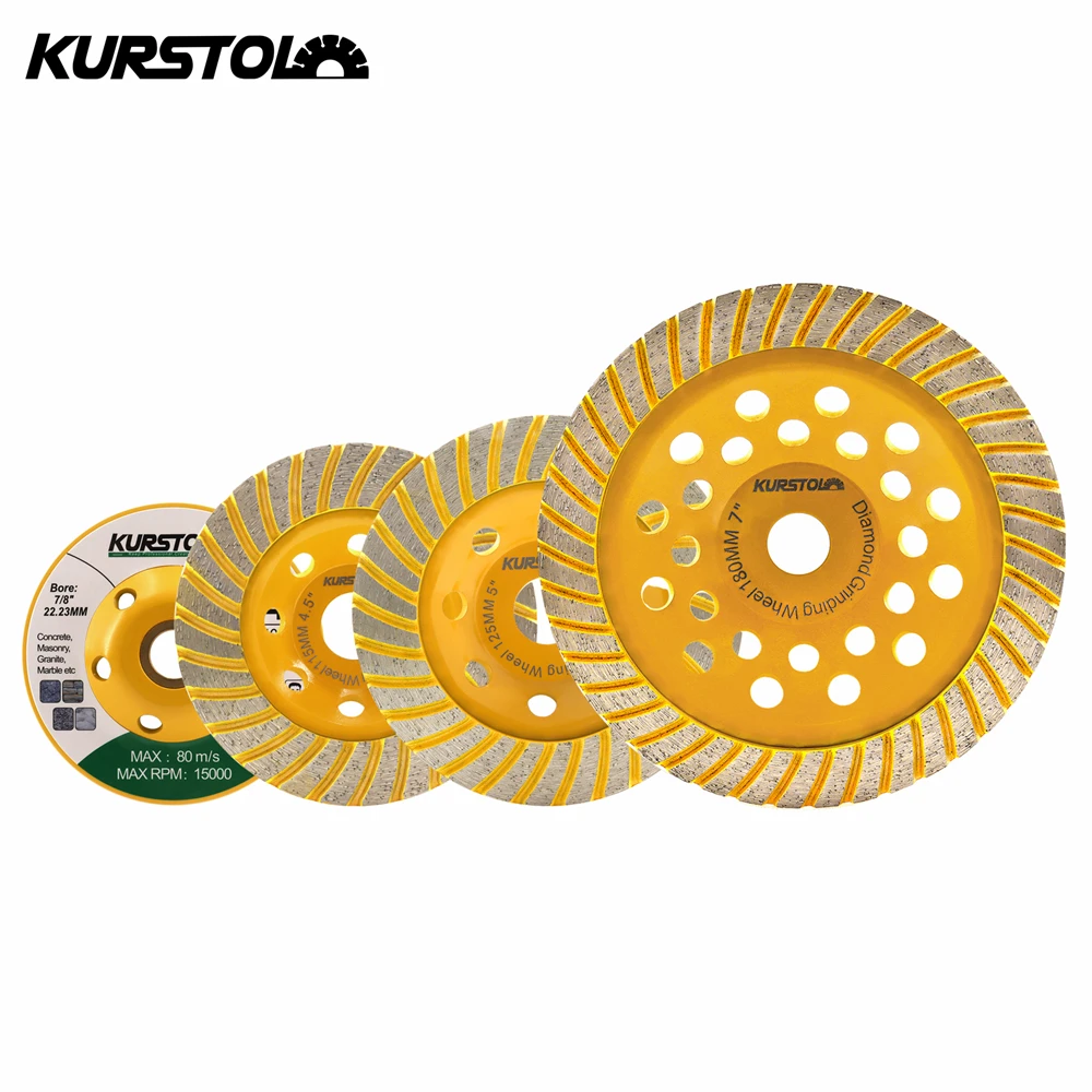 KURSTOL Diamond Grinding Cup Wheel 1pc 4