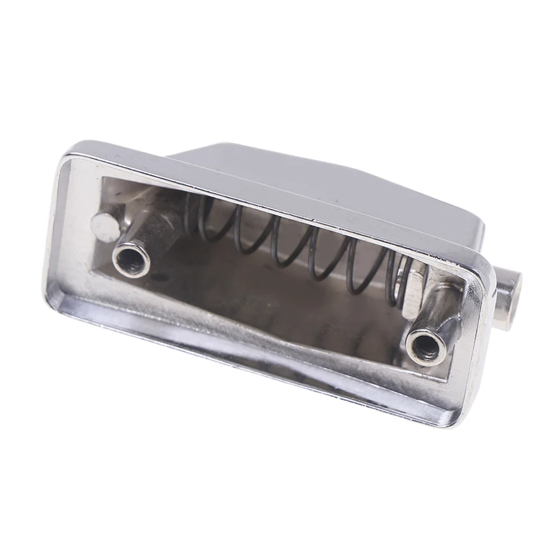 1Pc Single End Drum Lugs Universal Silver Metal Rectangle Jazz Drum Replacement Parts Drum Percussion Accessories
