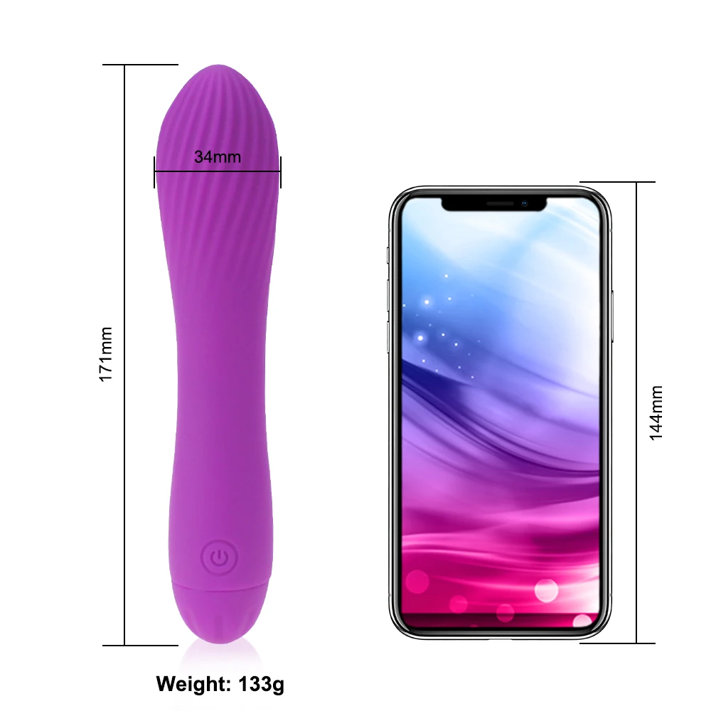 Silicone Dildo Vibrator USB Rechargeable Sex Toys for Women Thread G-spot Massager Stimulate inner wall of the Vagina Adult Sexo