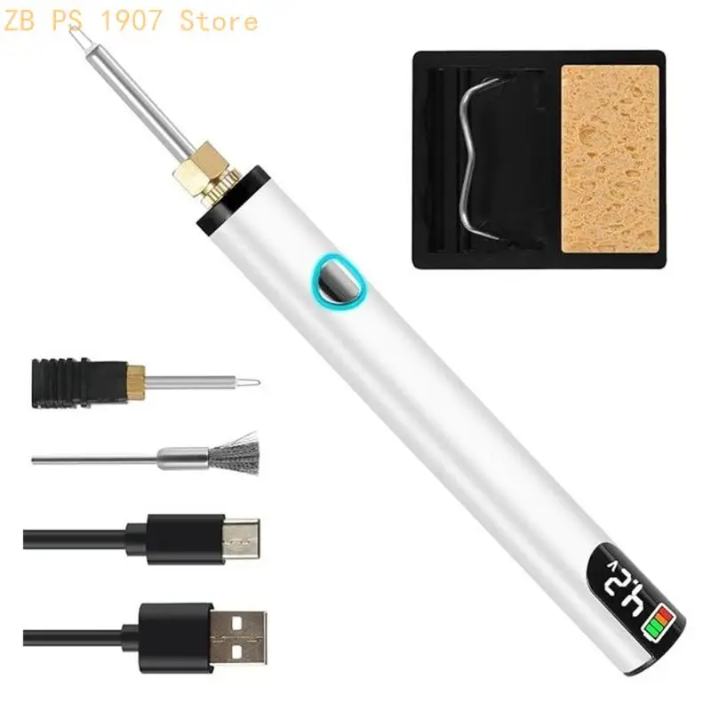 Efficient Thread Burners Leather Craft Pen for Jewelry Creation and Projects 55KA