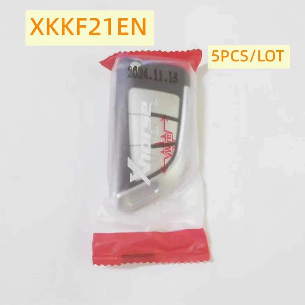 

5PCS/LOT Xhorse XKKF21EN Wire Remote Key KNIFE 2 Style Flip 3 Buttons for VVDI2 TOOL 3 Buttons English