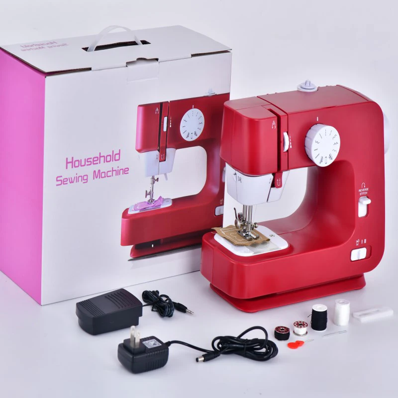 Sewing machine household small mini fully automatic multi-functional thick sewing machine with overlock household