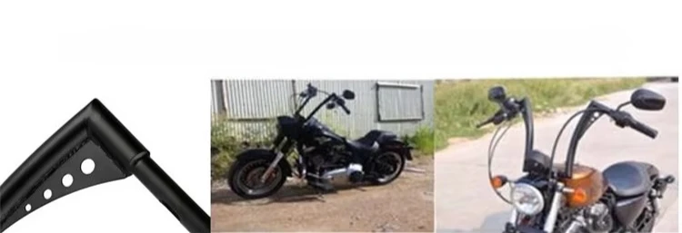 Custom Motorcycle Monkey Ape Hangers Handlebars For Harley Sportster Dyna Softail 1995-2016 Road King Handlebars