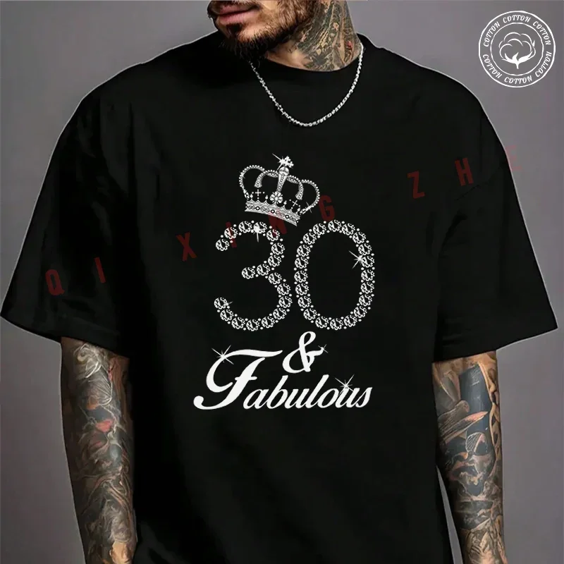 

Motorcycle 30th Birthday Gift 1988 T-Shirt For Riders Men's Cotton Fashion Casual High Quality Round Neck Tshirt Tee