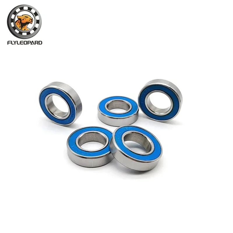 1pc MR117 2RS 7x11x3 mm Chrome Steel Ball Bearings ABEC-7 Blue Rubber Seals RC Models Miniature Bearing