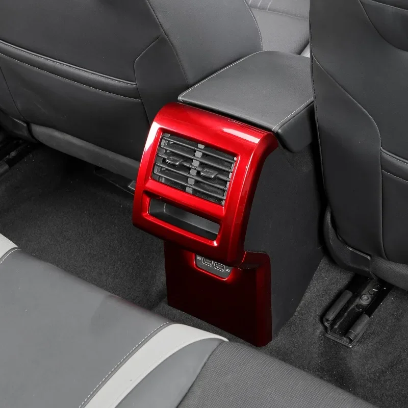 Air Vent Trim Precise Fit Interior Mod Car Accessories For Volkswagen Golf MK8 GTE/GTD/R-Line 2020-2023 Rear Air Outlet Cover