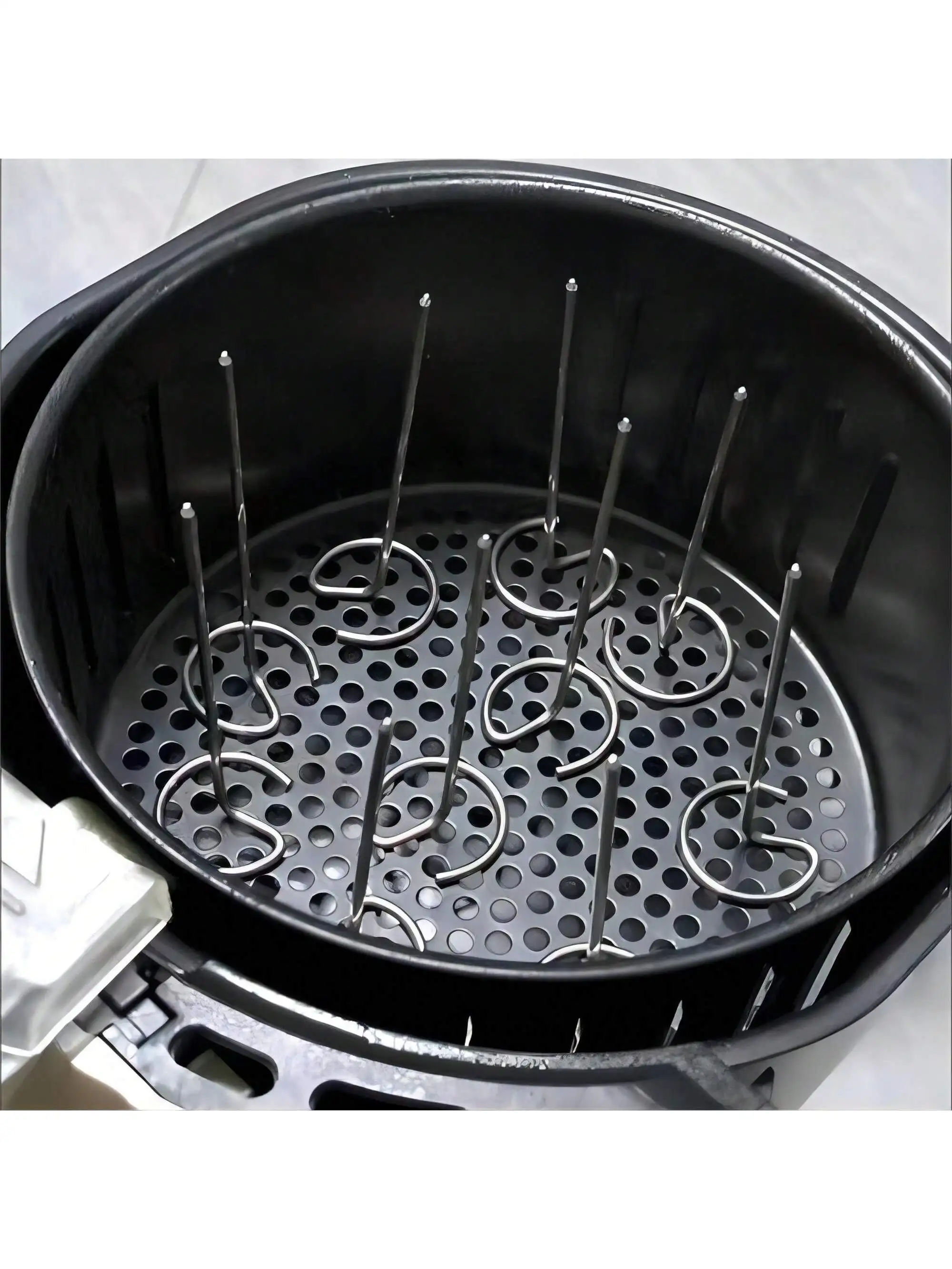 50 Pieces, 3.66 Inches In Length, Mini Universal Stainless Steel Barbecue Skewer, Can Be Used In Air Fryer, Oven Rack, Vertical