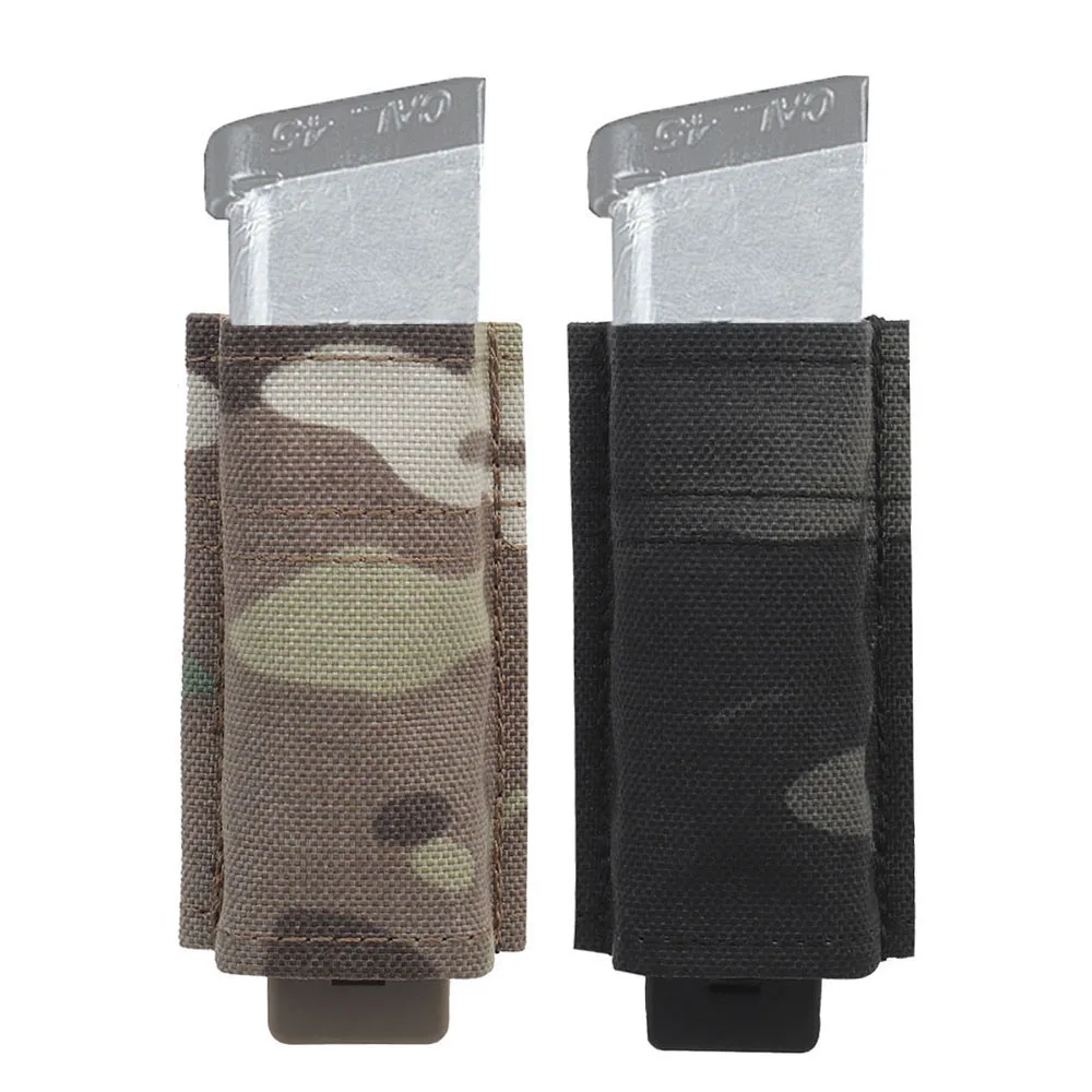 

Tactical Pistol Magazine Pouch For 1911 Hunting Shooting Airsoft MOLLE Quick Release Single Mag Holder Bag Combat Belts Gear