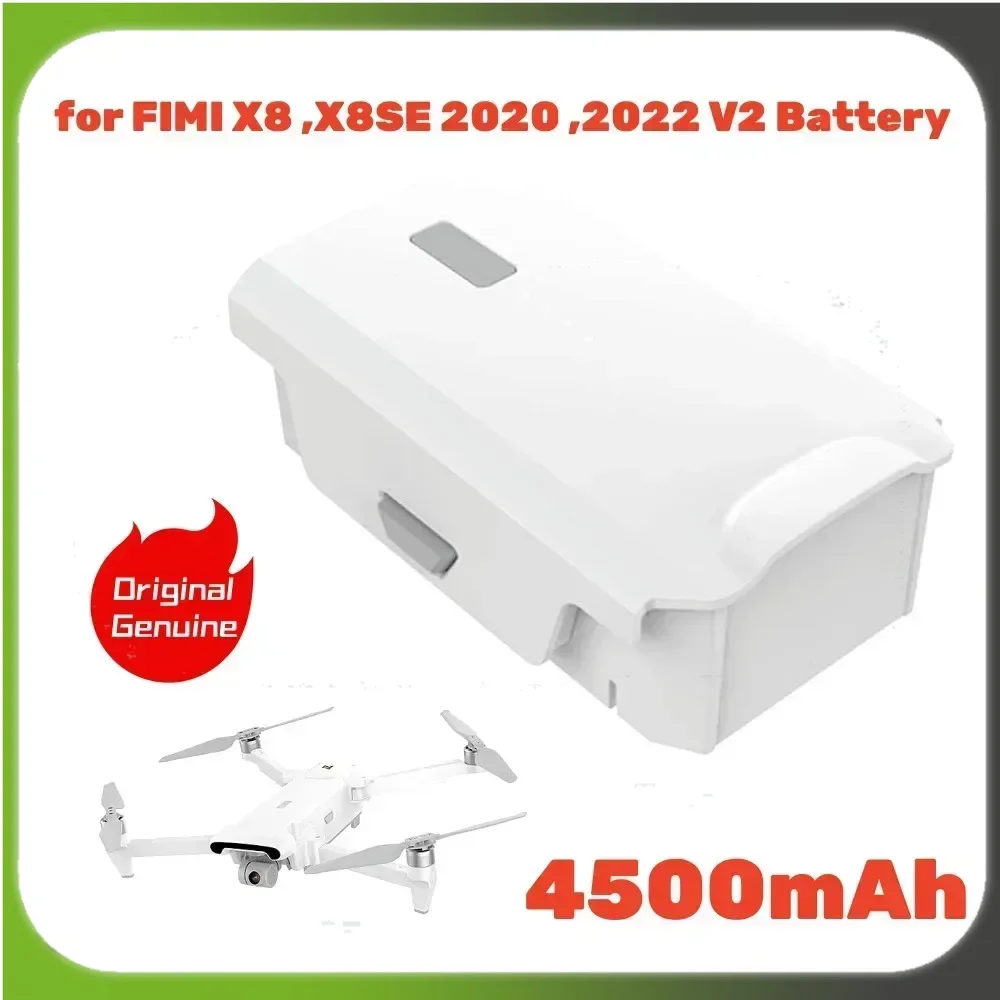 

Upgraded 4.5Ah Drone Battery Pack for FIMI X8SE 2020/2022 V2 Battery Drone Accessories Lithium Batteries Replacement Spare Part