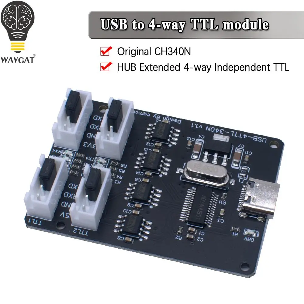 Four Usb-To-Ttl Ser…