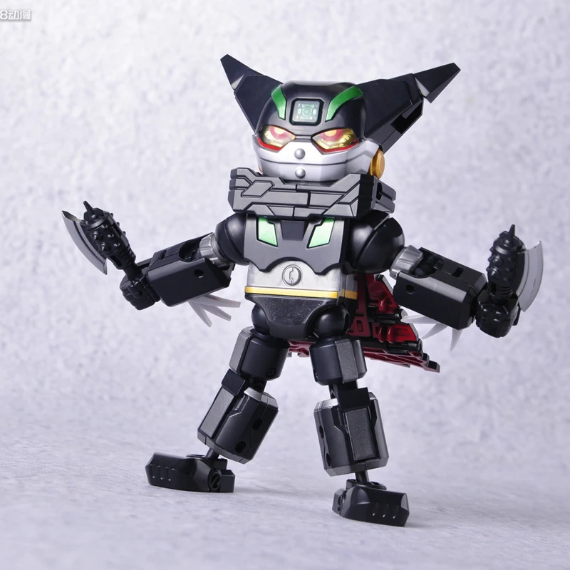 52 juguetes originales MEGABOX serie MB-06 negro obtiene juguetes transformadores modelo de ensamblaje coleccionables y artículos decorativos niños