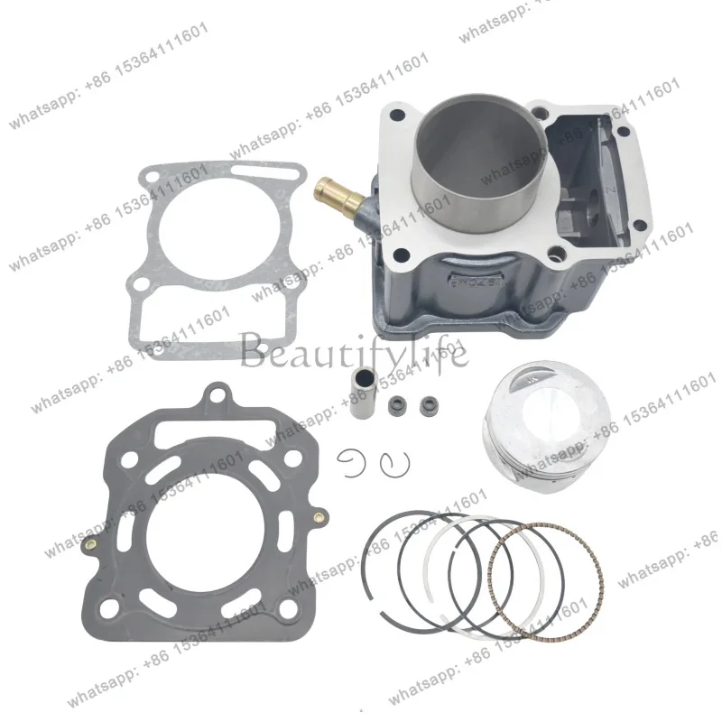 Water-cooled 200 cylinder ZS200 water-cooled sleeve cylinder, three-wheeled motorcycle engine parts piston kit