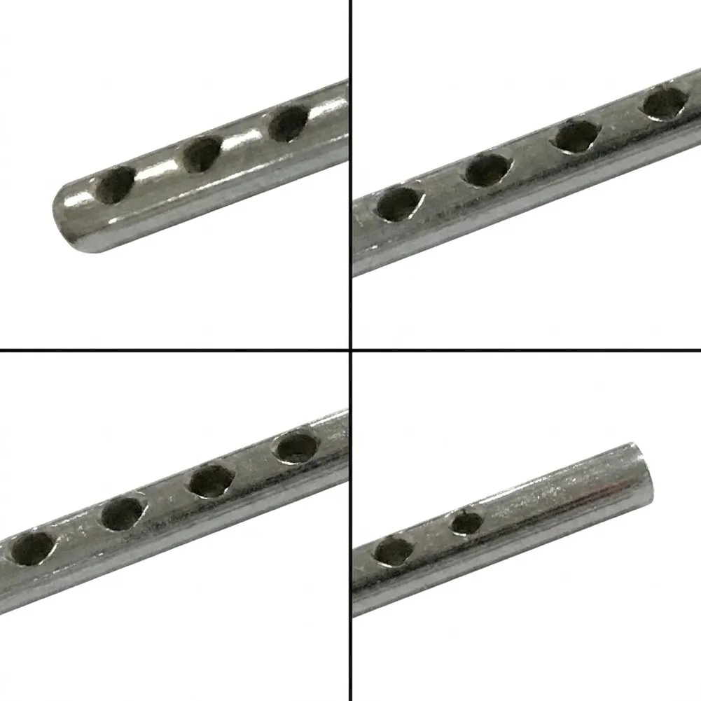 For Resistance Training Workouts Weight Stack Selector Rod Fitness Pin Replacement Silver Precision Drilled Holes
