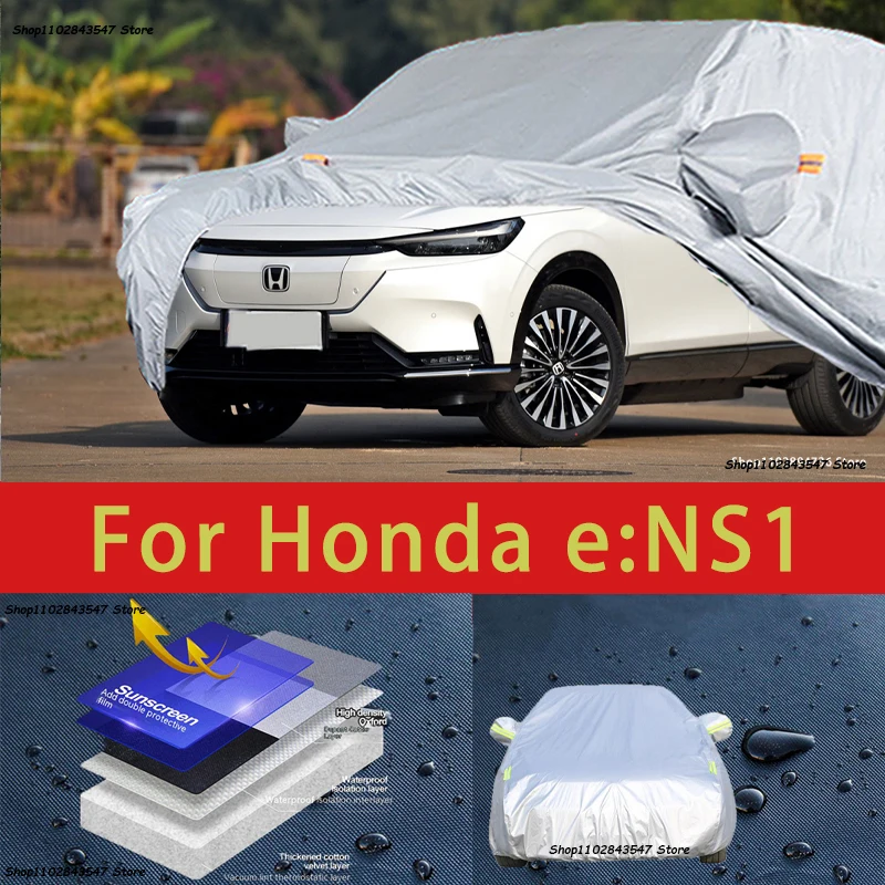 

For Honda e:Ns1 Car protective cover, sun protection, cooling protection, car clothing, car paint protection auto