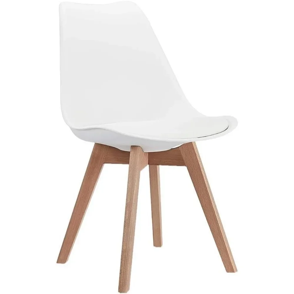 

Modern Side Wood Legs Dining-Chairs, Pack of 1