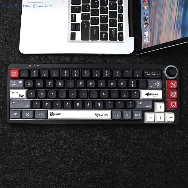 A3PD 133 pièces PBT Keycap XDA profil colorant Sublimation Keycap pour clavier mécanique bricolage