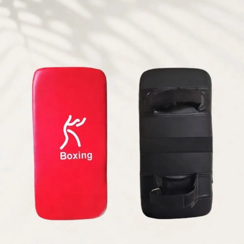 Essential Curved Boxing Target Pad MMA Strike Mitts Kickboxing Shield Martial Arts Muay Thai Fitness Training Gear