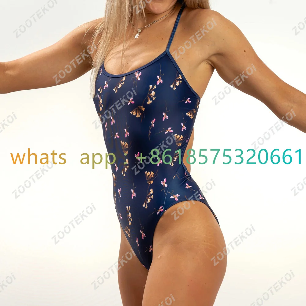 

Female Swimsuit Bikini Sexy One-piece Comfortable Swimwear Summer Functional Training Off-shoulder Swimsuit Swimming Clothing