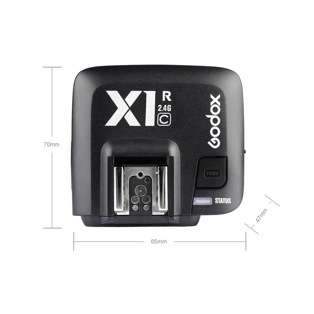 Godox  X1R-N X1R-C X1R-S TTL 2.4G Wireless Receiver Compatible X1T-C/N/S XPRO-C/N/S for Canon Nikon Sony Series Cameras