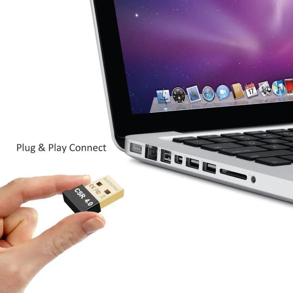 USB Bluetooth Dongle Adapter for PC Laptop Mouse Keyboard Tablet Phone Printer Game Speaker Wireless Transmit Receiver